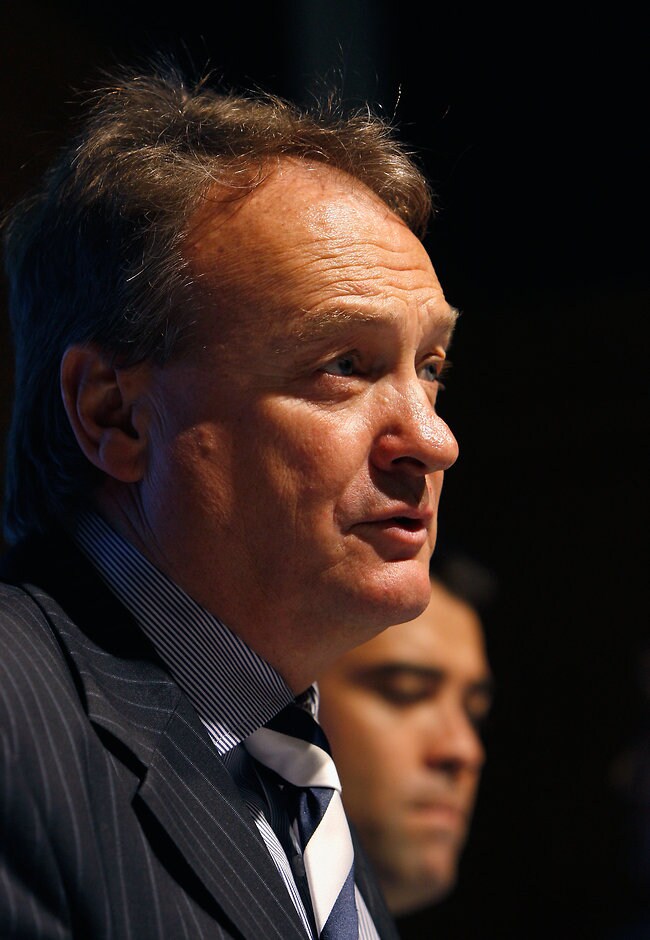 AFL 2010 Media - Geelong Coach Appointment Geelong CEO Brian Cook - ${keywords}